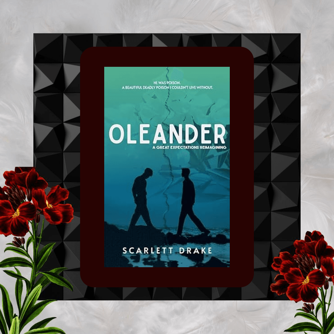 A cover card for Oleander: A Great Expectations Reimagining by Scarlett Drake.